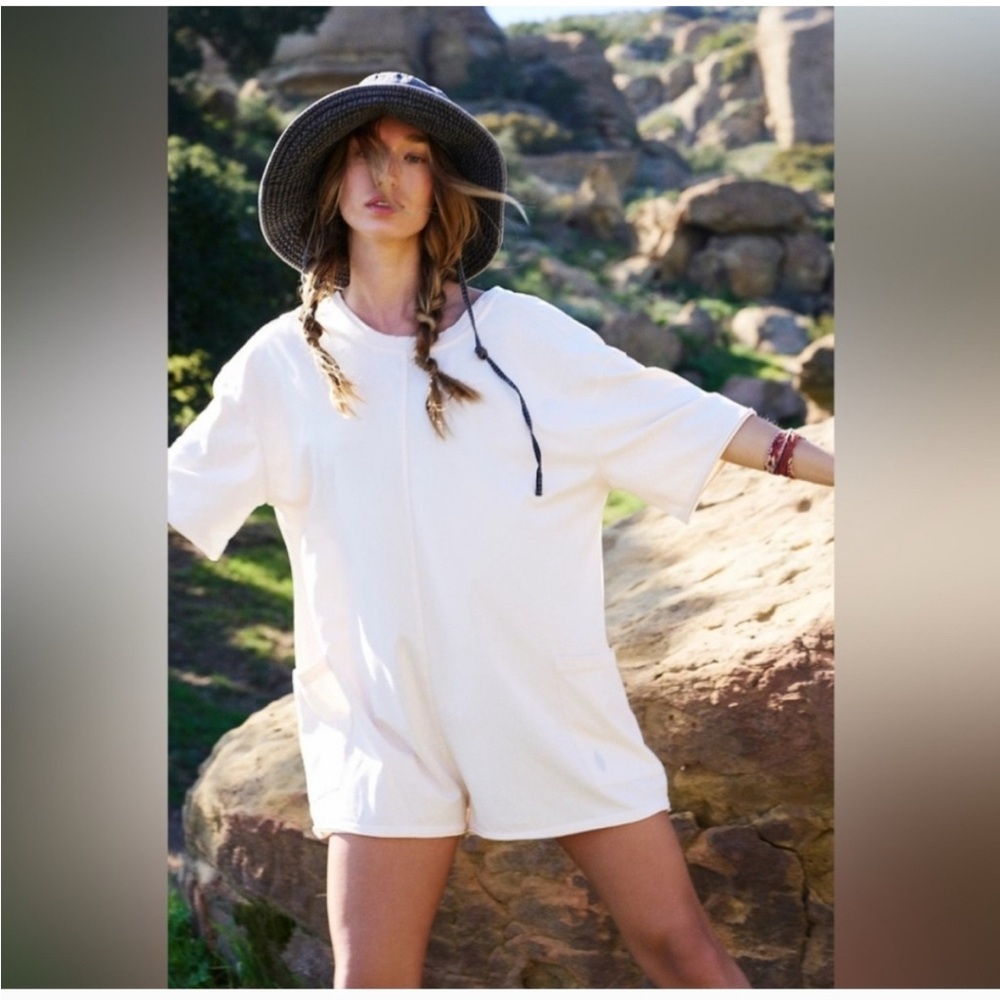 NWT FP Movement Hot Shot Tee Romper